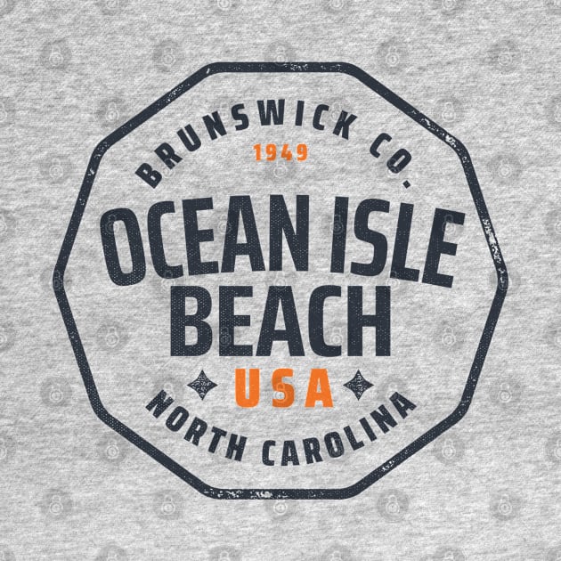 Ocean Isle Beach, NC Summertime Vacationing Memories Badge by Contentarama